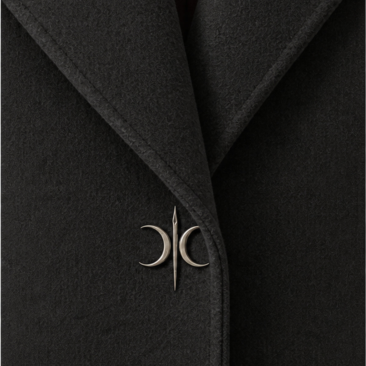 The Atrium Double-Face Overcoat - Charcoal