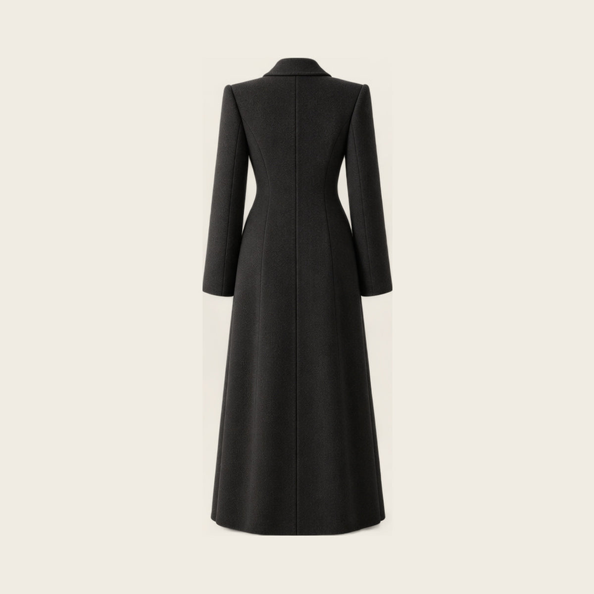 The Atrium Double-Face Overcoat - Charcoal