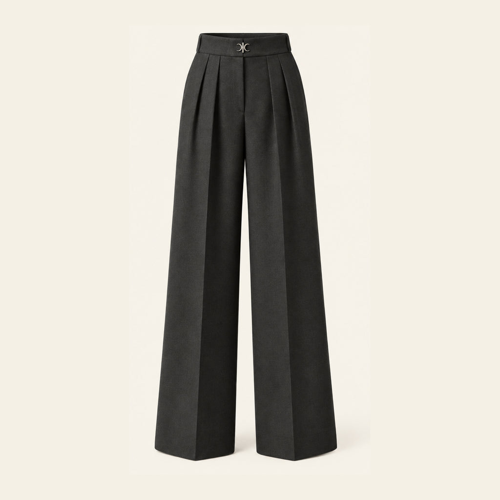 The Column Tailored Trouser - Charcoal