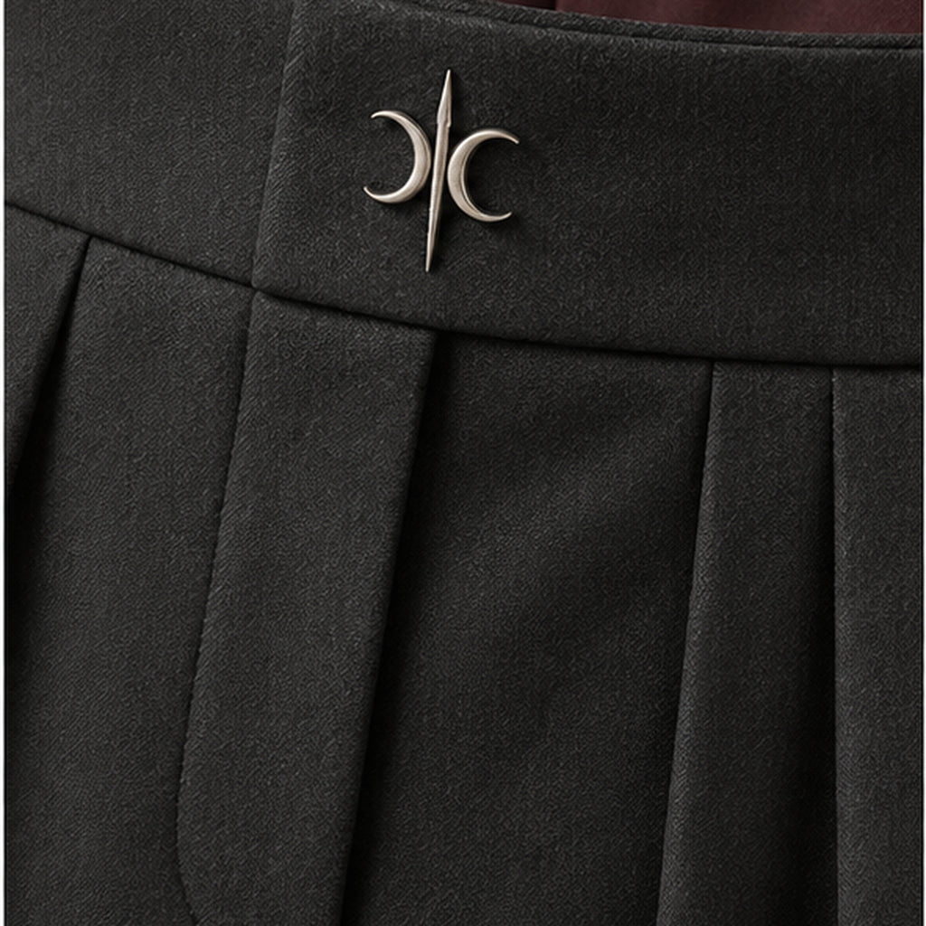 The Column Tailored Trouser - Charcoal