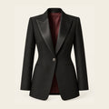The Palais Silk Dinner Jacket - Black