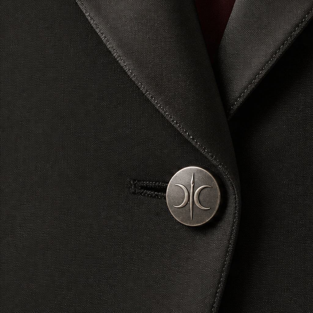 The Palais Silk Dinner Jacket - Black