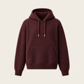 The Solace Cashmere Hoodie - Oxblood